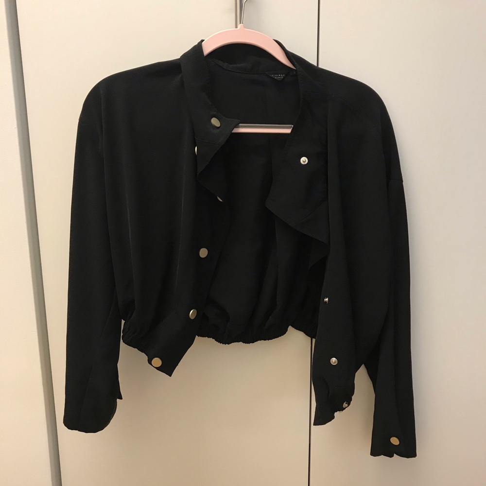 black jacket